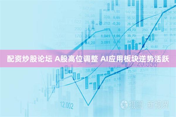 配资炒股论坛 A股高位调整 AI应用板块逆势活跃